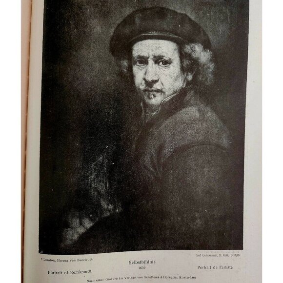 Rembrandt Des Meisters Gemalde First Edition 1906 Fine Arts Museum Boston BKBX1 - Picture 4 of 11